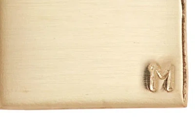 Set & Stones Goldie Initial Tag Pendant Necklace