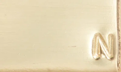 Set & Stones Goldie Initial Tag Pendant Necklace