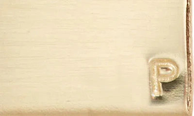 Set & Stones Goldie Initial Tag Pendant Necklace