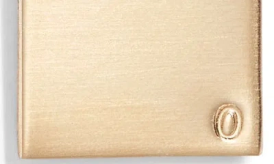 Set & Stones Goldie Initial Tag Pendant Necklace