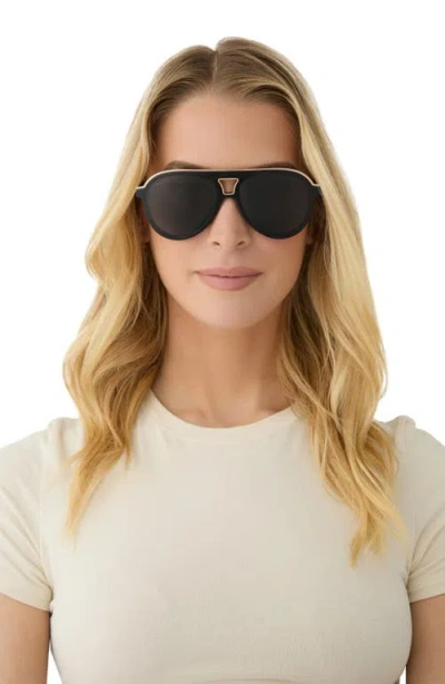 Diff Tosca Iii 56mm Aviator Sunglasses