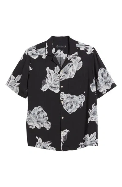Allsaints Gallica Short Sleeve Camp Shirt