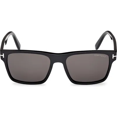 Tom Ford Calder 55mm Square Sunglasses