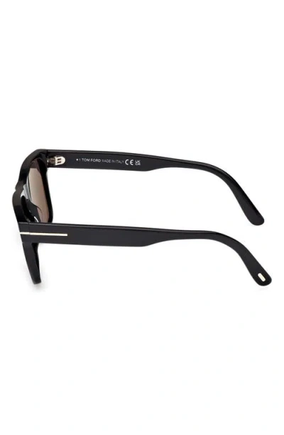 Tom Ford Calder 55mm Square Sunglasses