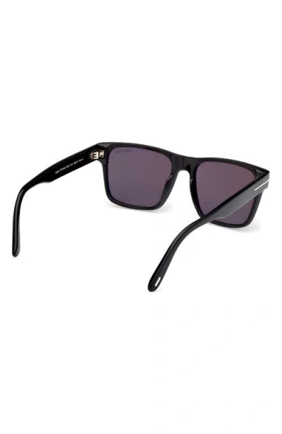 Tom Ford Calder 55mm Square Sunglasses