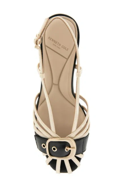 Kenneth Cole Glenda Slingback Sandal In Black