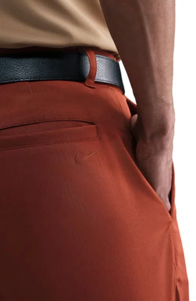 Nike Golf Dri-fit 8-inch Water Repellent Chino Golf Shorts In Brown