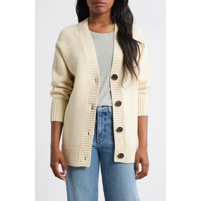Madewell Oversized Cotton Cardigan