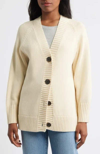 Madewell Oversized Cotton Cardigan