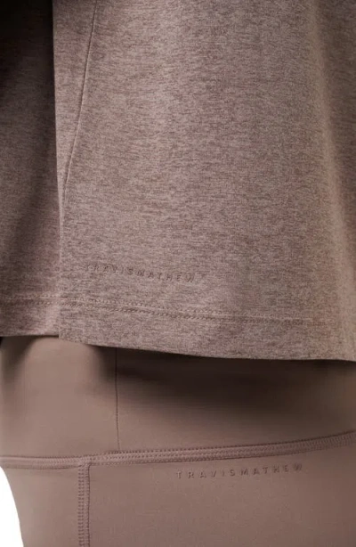 Travismathew Celestia Long Sleeve Performance T-shirt In Gray