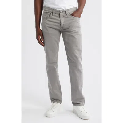 Mavi Jeans Marcus Slim Straight Leg Twill Pants In Gray
