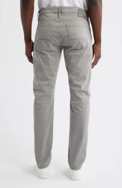 Mavi Jeans Marcus Slim Straight Leg Twill Pants In Gray