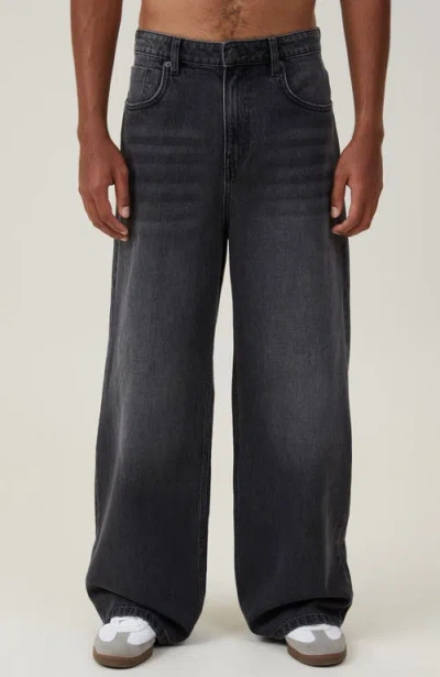 Cotton On Super Baggy Jean In Black