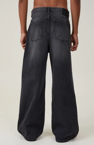 Cotton On Super Baggy Jean In Black