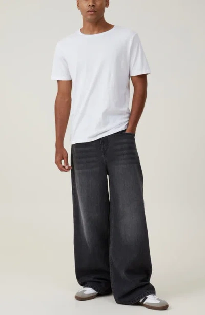 Cotton On Super Baggy Jean In Black