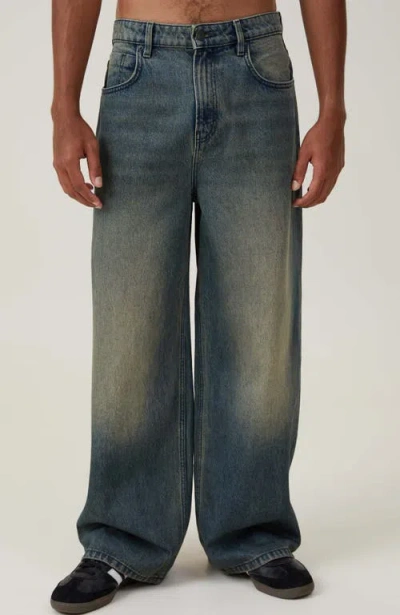 Cotton On Super Baggy Jean In Blue