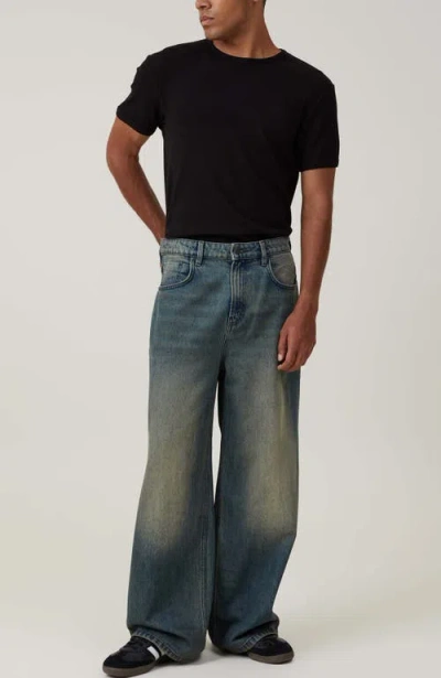 Cotton On Super Baggy Jean In Blue