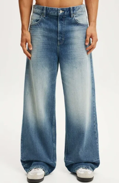 Cotton On Super Baggy Jean In Blue