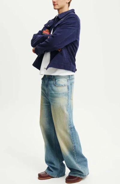Cotton On Super Baggy Jean In Blue