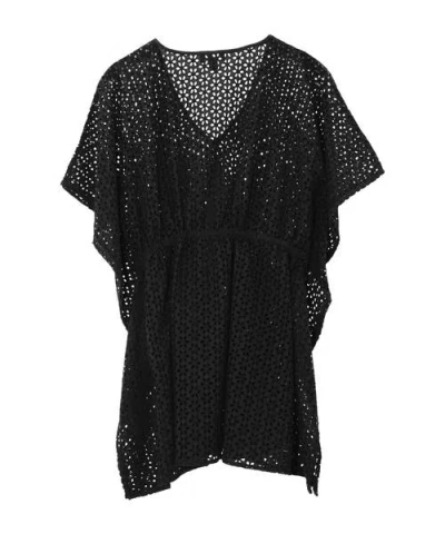 Echo Butterfly Eyelet Swim Cover Up