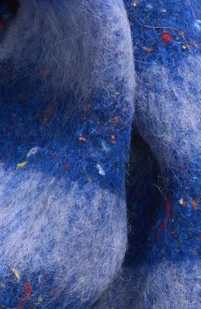 Acne Studios Stripe Alpaca Blend Fringe Scarf