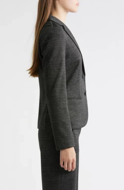 Hugo Boss Boss Jonalhra Tweed Blazer In Gray