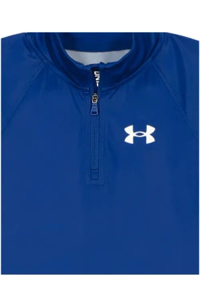 Under Armour Kids' Performance Quarter Zip Pullover & Joggers Set In Black