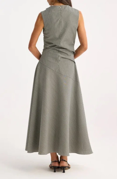 Rohe Róhe Sleeveless Wool Blend A-line Dress In Gray
