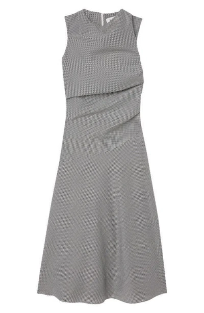 Rohe Róhe Sleeveless Wool Blend A-line Dress In Gray