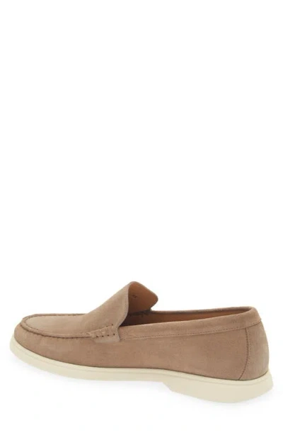 Hugo Boss Sienna Mens Suede Loafers Uk8 Eu42 In Brown