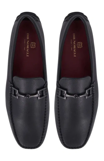 Bruno Magli Teramo Bit Driving Loafer In Black