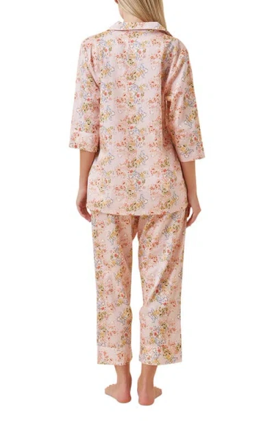 Papinelle Molly Cotton Sateen Crop Pajamas