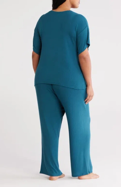 Nordstrom Moonlight Eco Easy Rib Pajamas In Blue