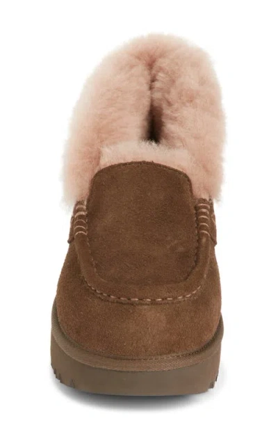 Ugg(r) Ansley Parc Genuine Shearling Platform Slipper