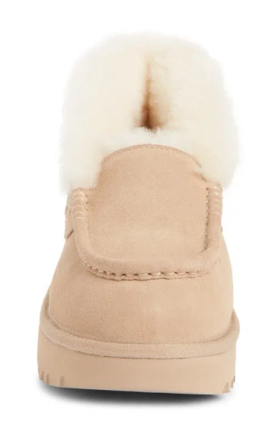 Ugg(r) Ansley Parc Genuine Shearling Platform Slipper
