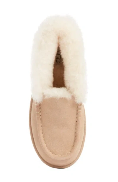 Ugg(r) Ansley Parc Genuine Shearling Platform Slipper