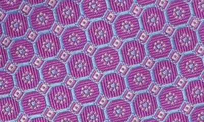 David Donahue Neat Silk Tie