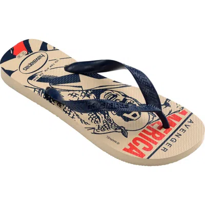 Havaianas X Marvel Top Logomania Flip Flop