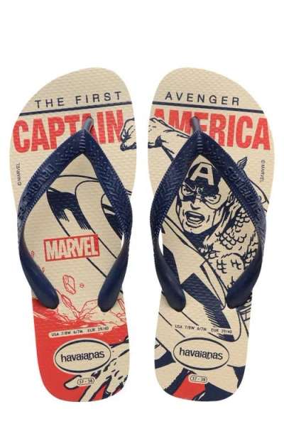 Havaianas X Marvel Top Logomania Flip Flop
