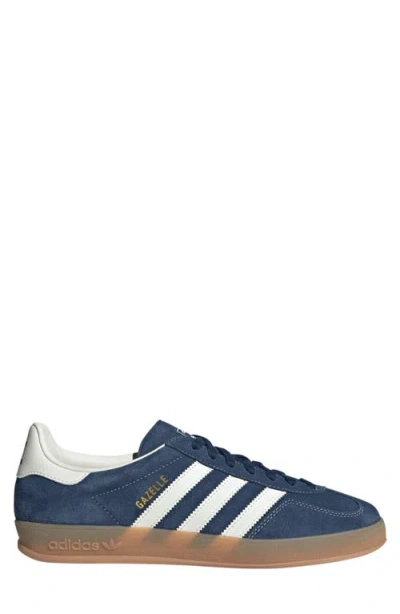 Adidas Originals Handball Sneaker Contrast Stripes In Blue