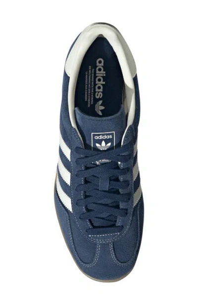 Adidas Originals Handball Sneaker Contrast Stripes In Blue