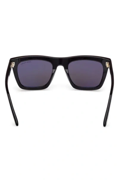 Tom Ford Lelio 53mm Square Sunglasses