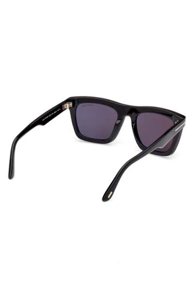 Tom Ford Lelio 53mm Square Sunglasses