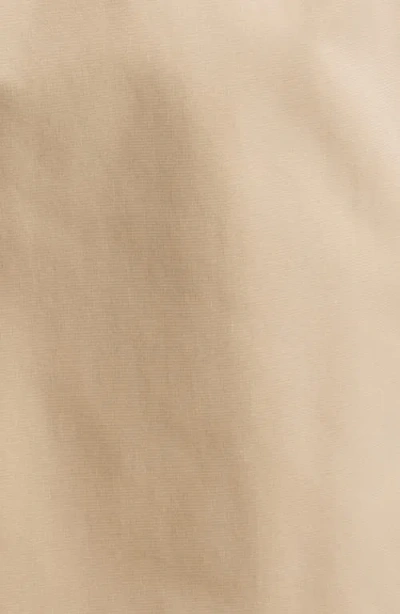 Michael Kors Water Resistant Trench Coat With Removable Hood