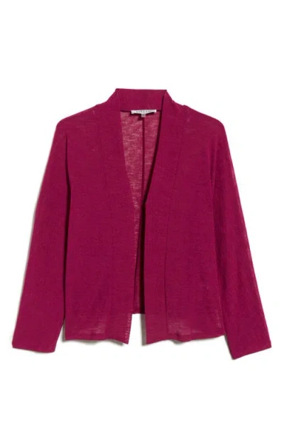 Kasper Dolman Cardigan In Purple