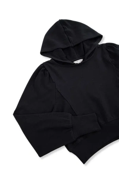 Habitual Kids Kids' French Terry Hoodie & Pants Set In Black