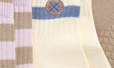 Stance Sherbert Assorted 3-pack Quarter Crew Socks