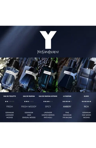 Saint Laurent Yves  Y Eau De Parfum 3-piece Gift Set $202 Value