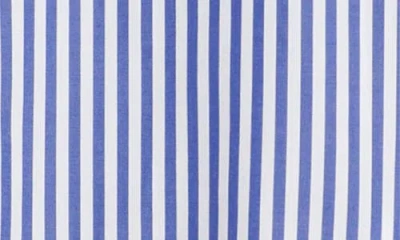 Rag & Bone Lucia Stripe Poplin Button-up Shirt In Blue