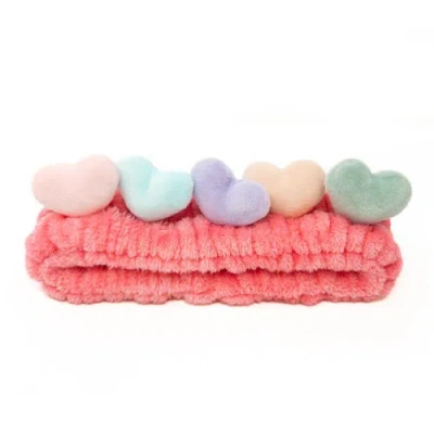 Puttisu 2pc Plush Spa Headband Set